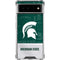 Michigan State University Jersey Split Google Pixel 6 Clear Case